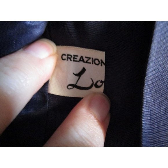 Houndstooth Tattersall Womans Wool Blend Vintage Jacket Creazion Loran GUC - Picture 16 of 16